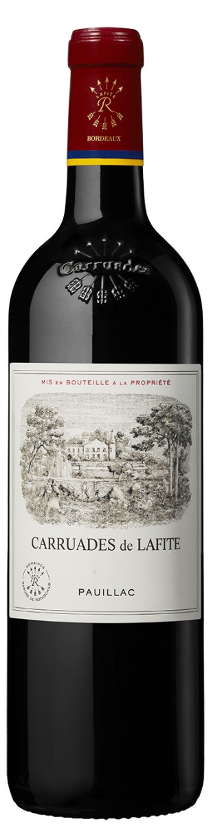 Les Carruades de Lafite Pauillac 2020 i trækasse wine bottle