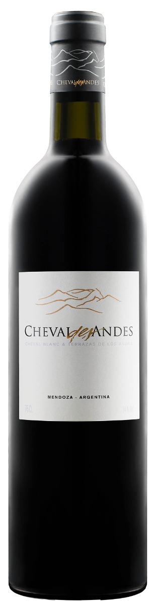 Cheval des Andes 2013 Mendoza i trækasse wine bottle
