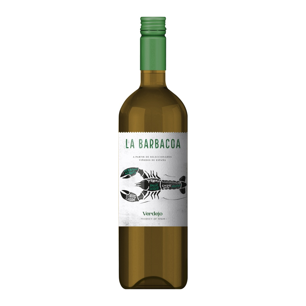 La Barbacoa Verdejo wine bottle