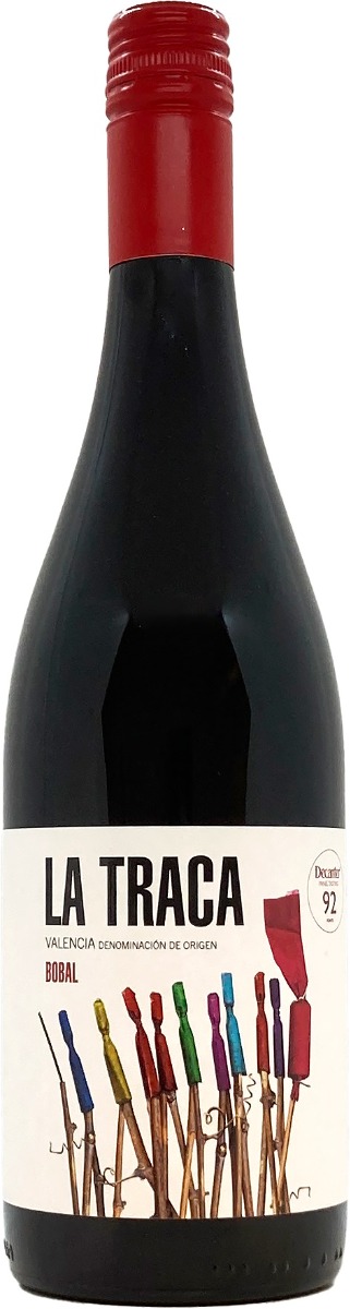 Risky Grapes (Mustiguillo) La Traca Bobal 2019 wine bottle