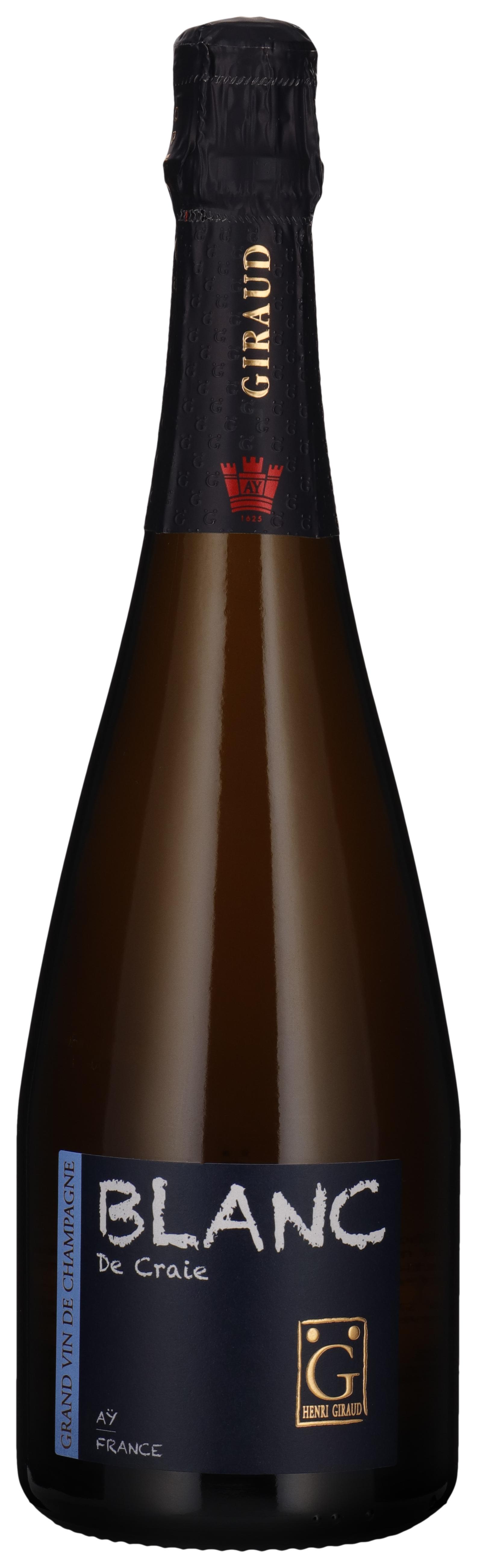 Blanc de Craie wine bottle