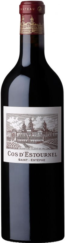 Cos d'Estournel Saint-Estéphe 2. Cru Classé 2021 i trækasse wine bottle