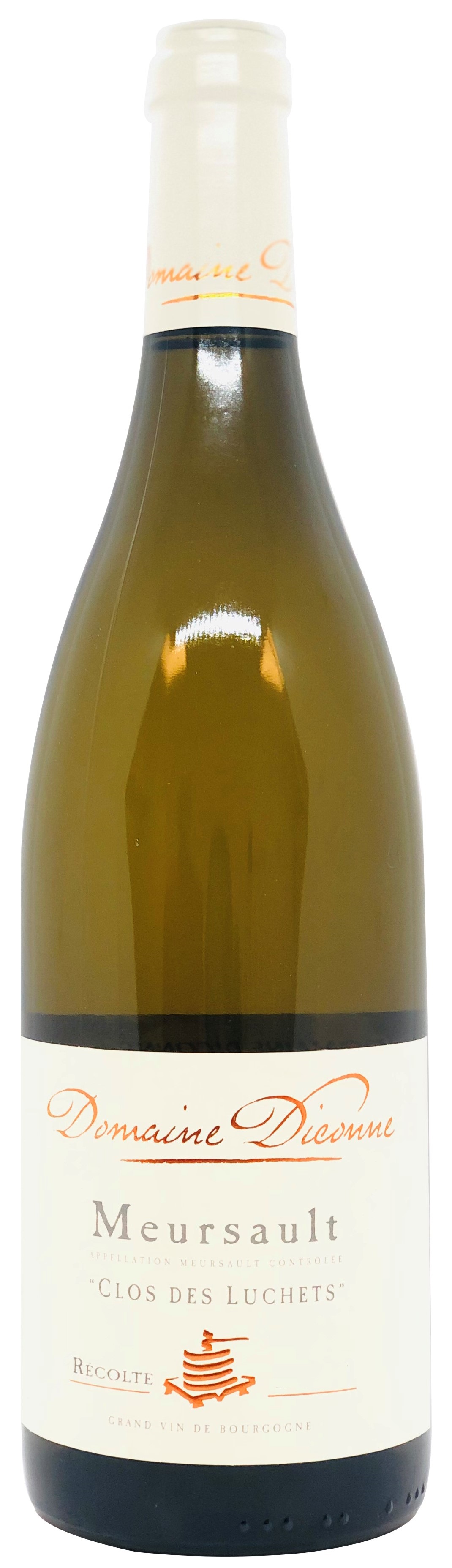 Domaine Diconne Meursault clos des luchets 2019 wine bottle