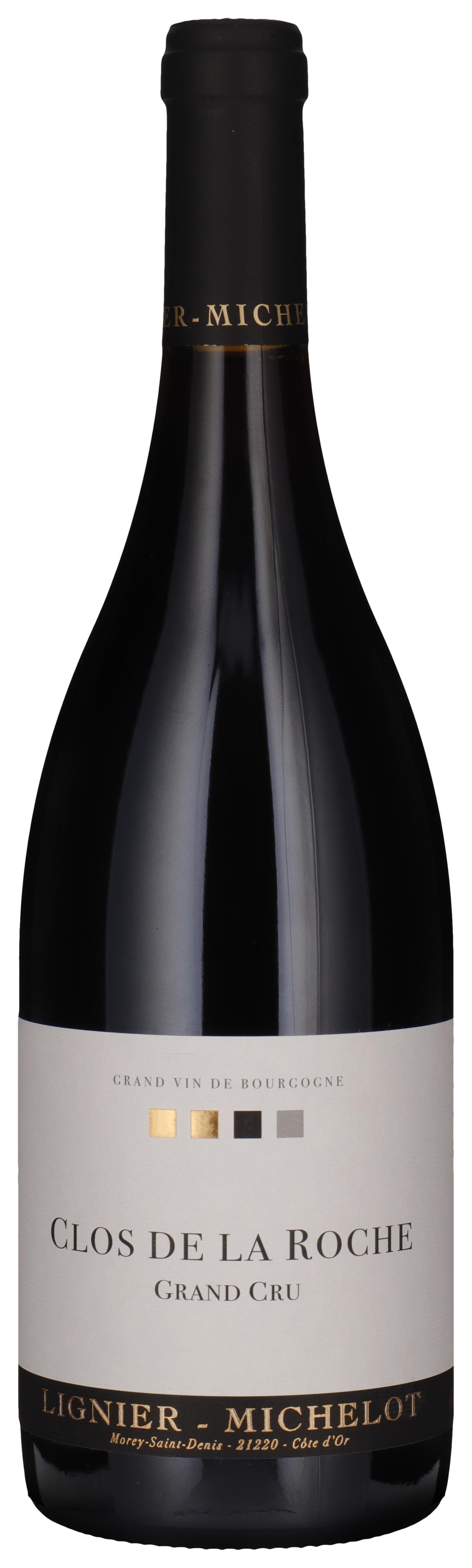 Clos de la Roche Grand Cru 2018 wine bottle