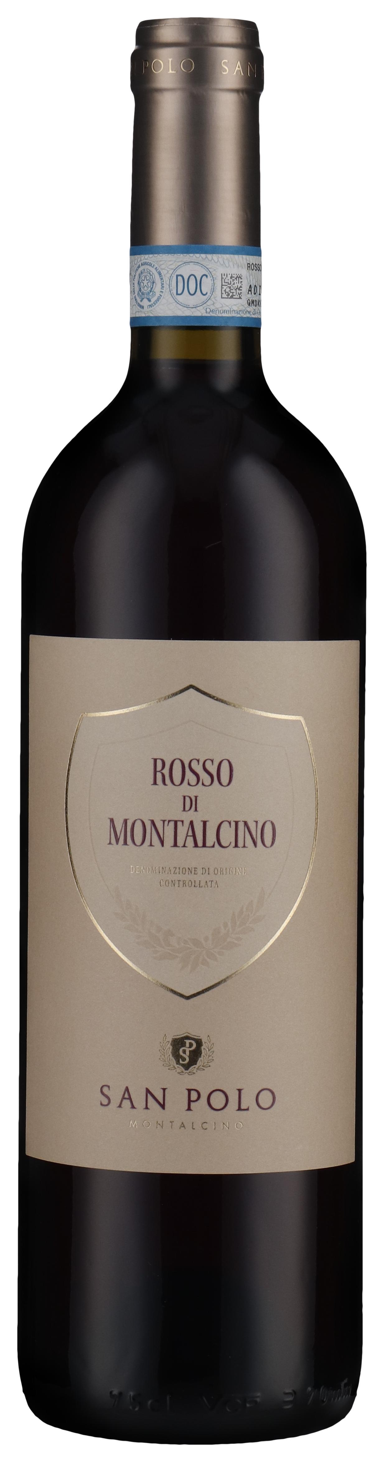 Rosso di Montalcino 2022 wine bottle