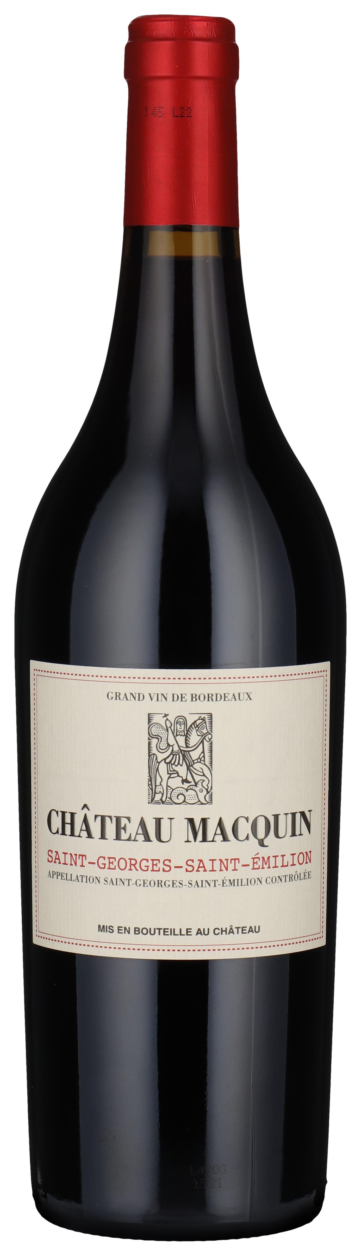 Château Macquin 2021 wine bottle
