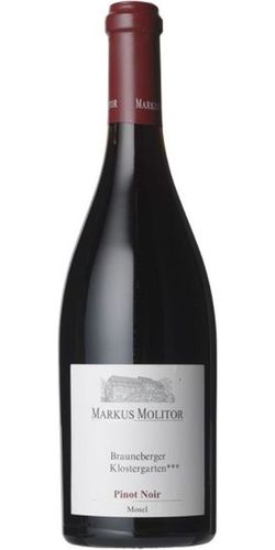 Markus Molitor, Brauneberger Klostergarten Pinot Noir*** 2015 wine bottle