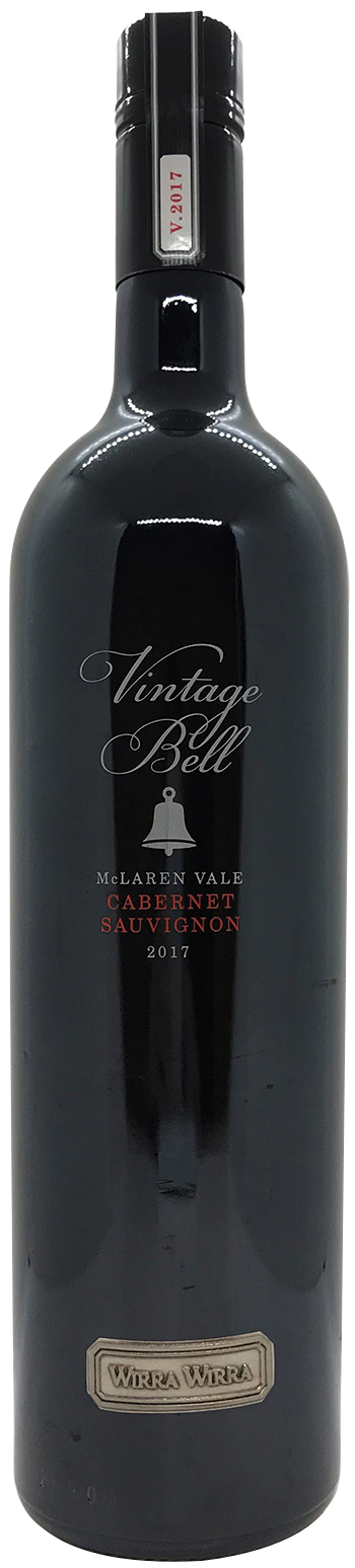 Wirra Wirra Vintage Bell 2017 McLaren Vale Cabernet Sauvignon wine bottle