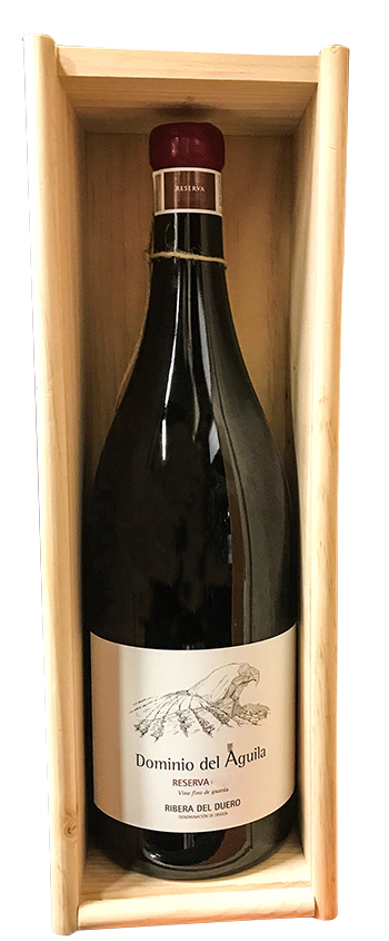 Dominio del Aguila Reserva Ribera del Duero 2018 ØKO 3 Liter i trækasse wine bottle