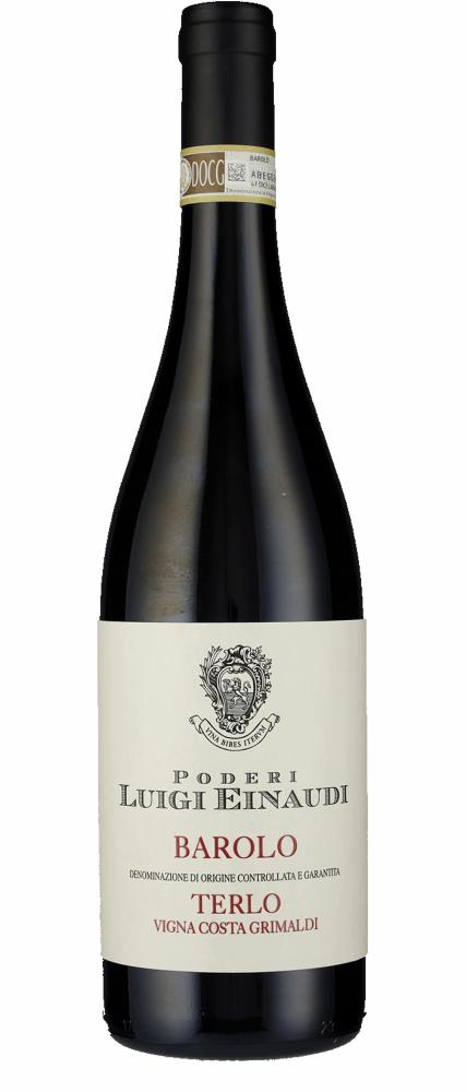2018 Barolo Terlo Vigna Costa Grimaldi Luigi Einaudi wine bottle