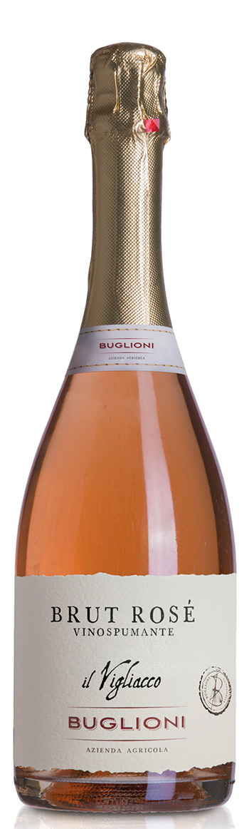 Buglioni "il Vigliacco" Brut Rosé 2021 wine bottle