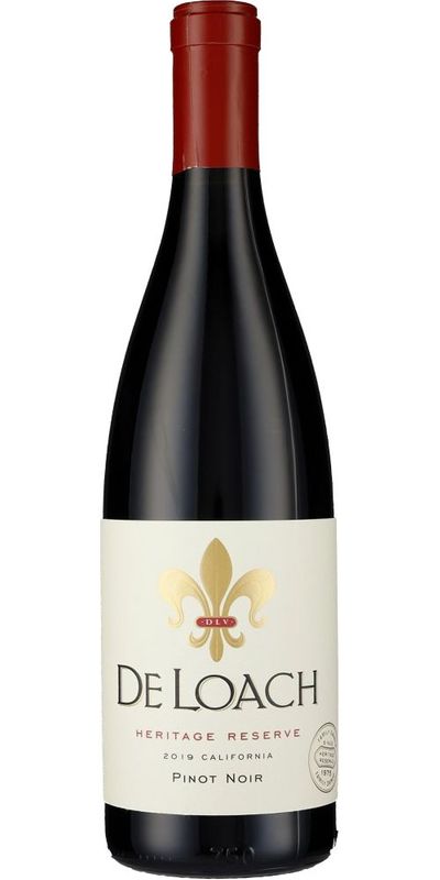 DeLoach, Heritage Reserve Pinot Noir 2022 wine bottle