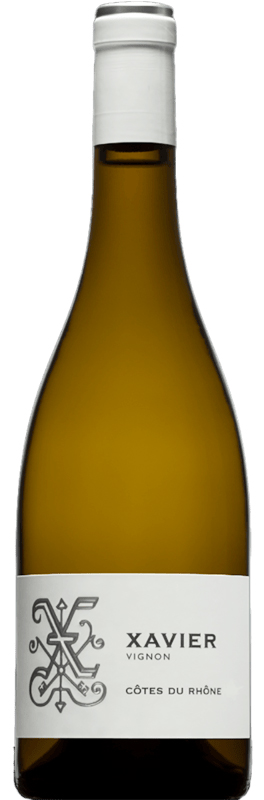 Xavier Côtes du Rhône Blanc 2023 wine bottle
