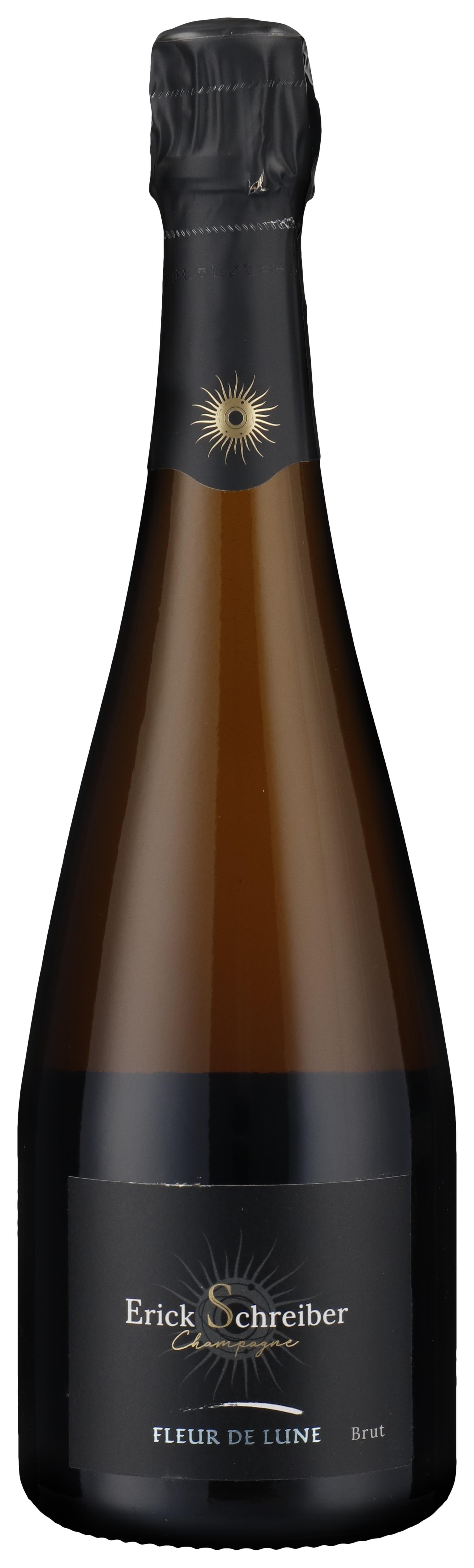 Fleur de Lune - Brut wine bottle