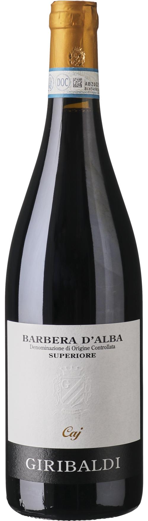 Azienda Agricola Mario Giribaldi Barbera d'Alba DOC Superiore Caj økologisk wine bottle