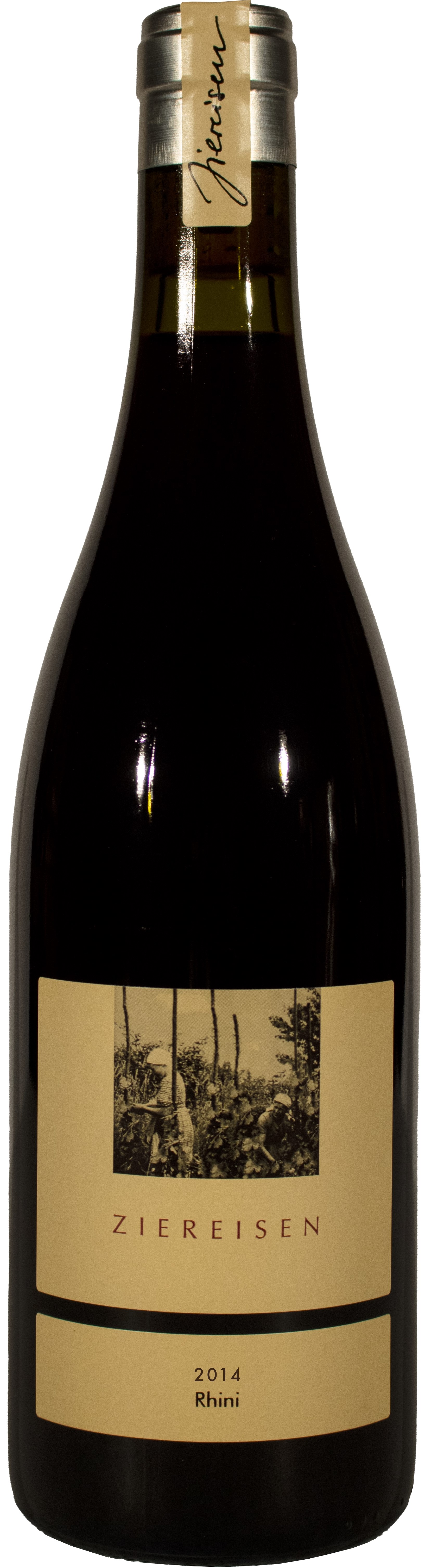 Weingut Ziereisen Pinot Noir Rhini 2014 wine bottle