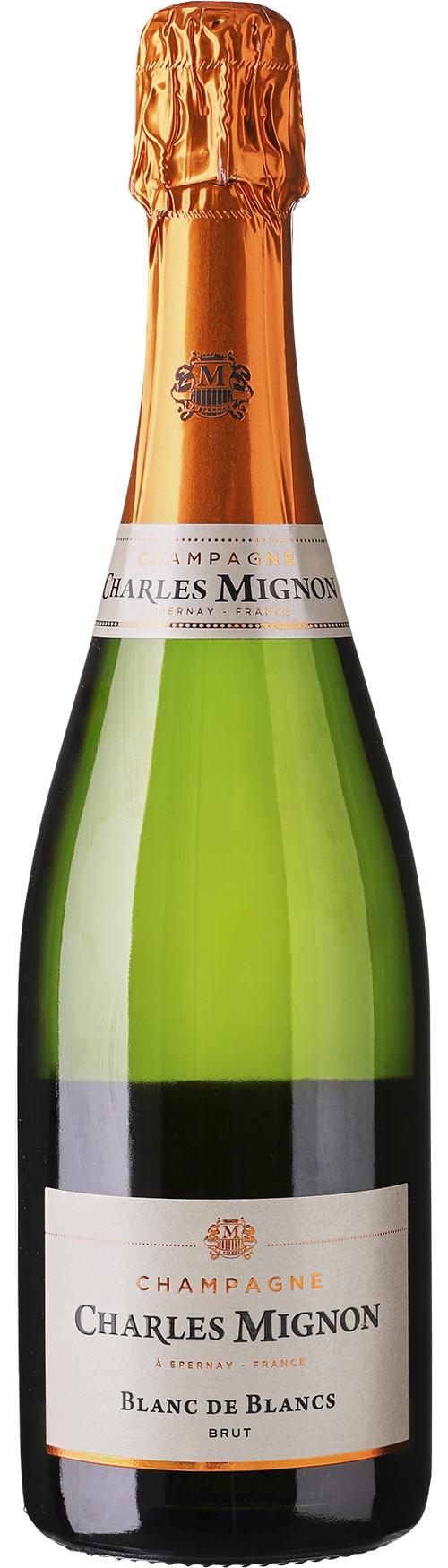 Charles Mignon Champagne Premium Reserve Blanc de Blancs Brut wine bottle