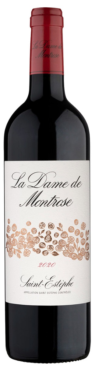 La Dame de Montrose Saint-Estephe 2020 i trækasse wine bottle