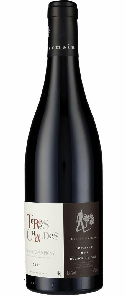 2015 Terres Chaudes Saumur Rouge Domaine Roches Neuves wine bottle