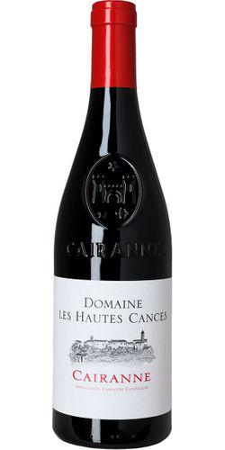 Domaine les Hautes Cances, Cru du Rhône Cairanne 2020 wine bottle