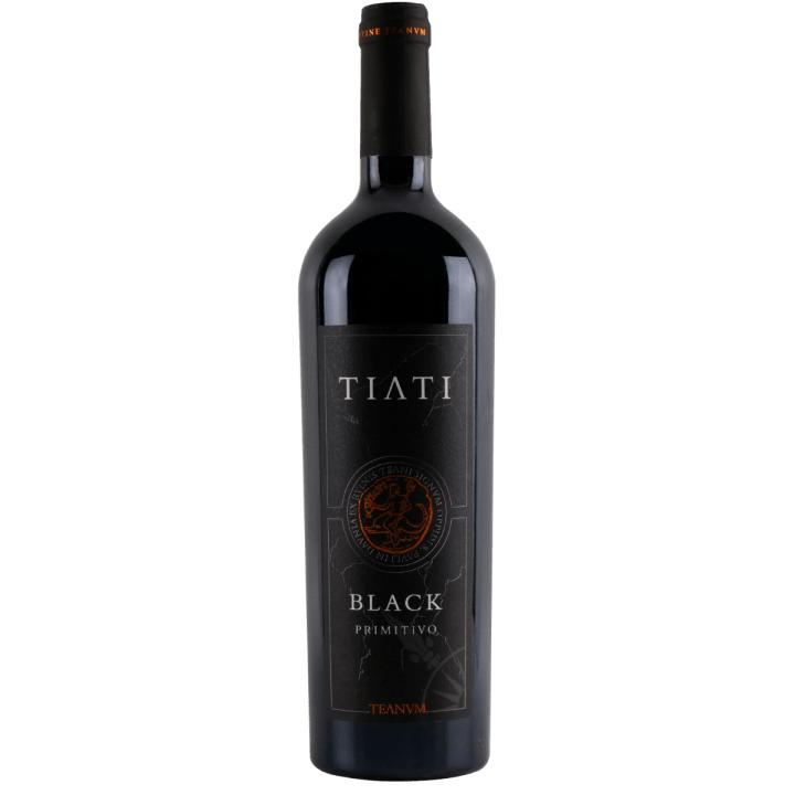 Teanum Tiati Black Primitivo 2023 wine bottle
