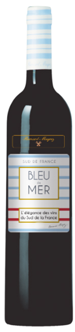 Bernard Magrez Bleu de Mer Rouge Cabernet Sauvignon 2021 wine bottle