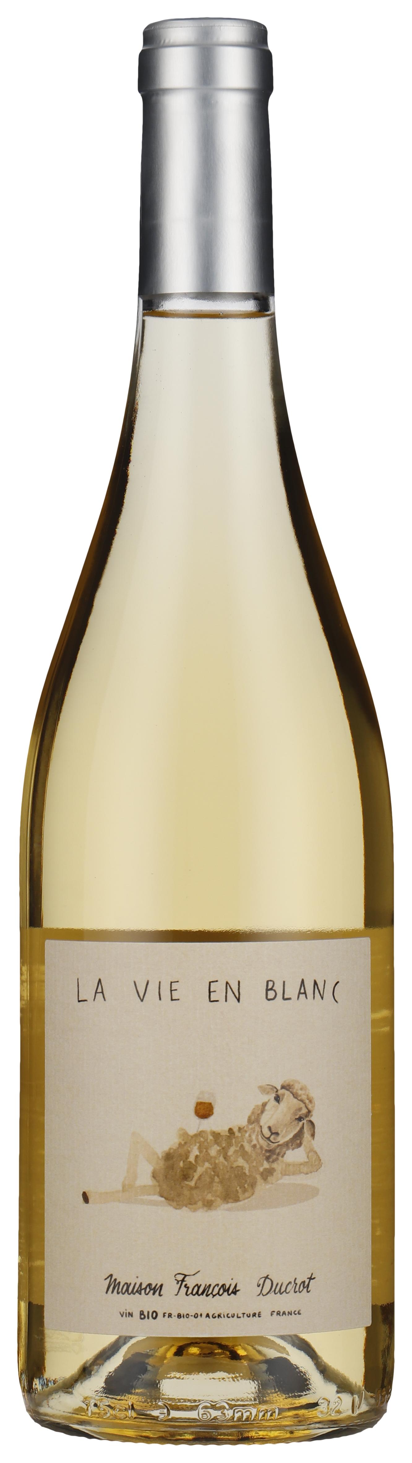 La Vie en Blanc 2025 wine bottle