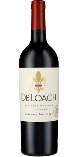 DeLoach, Heritage Reserve Cabernet Sauvignon 2020 wine bottle