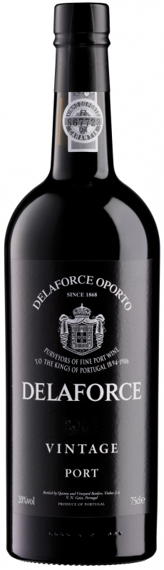 Delaforce Vintage Port 2009 wine bottle