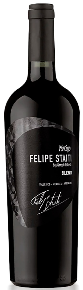 Felipe Staiti Vertigo 2020 wine bottle