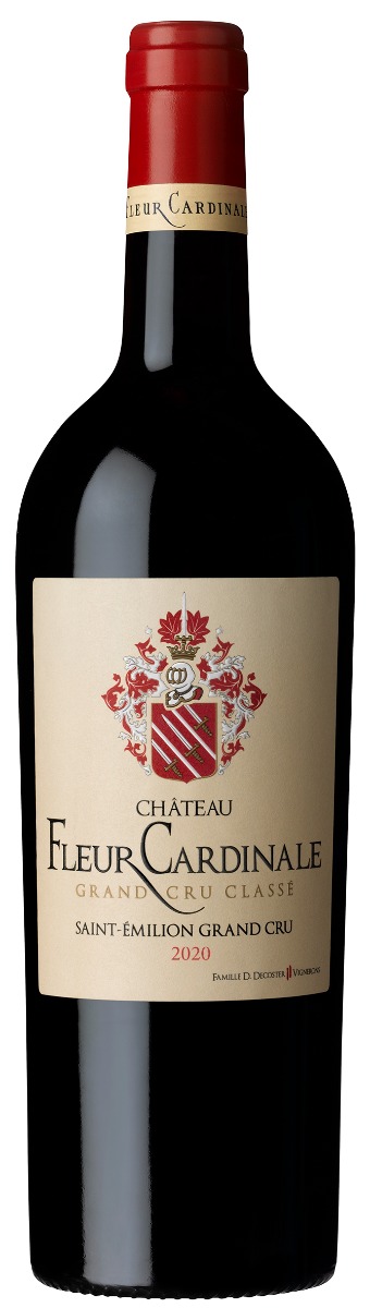 Chateau Fleur Cardinale Grand Cru Classé Saint-Emilion 2020 wine bottle