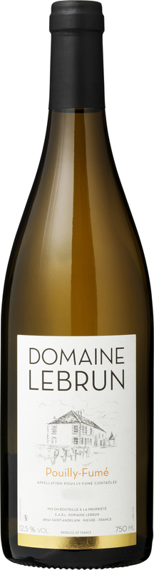 Domaine Lebrun Pouilly-Fumé 2017 wine bottle