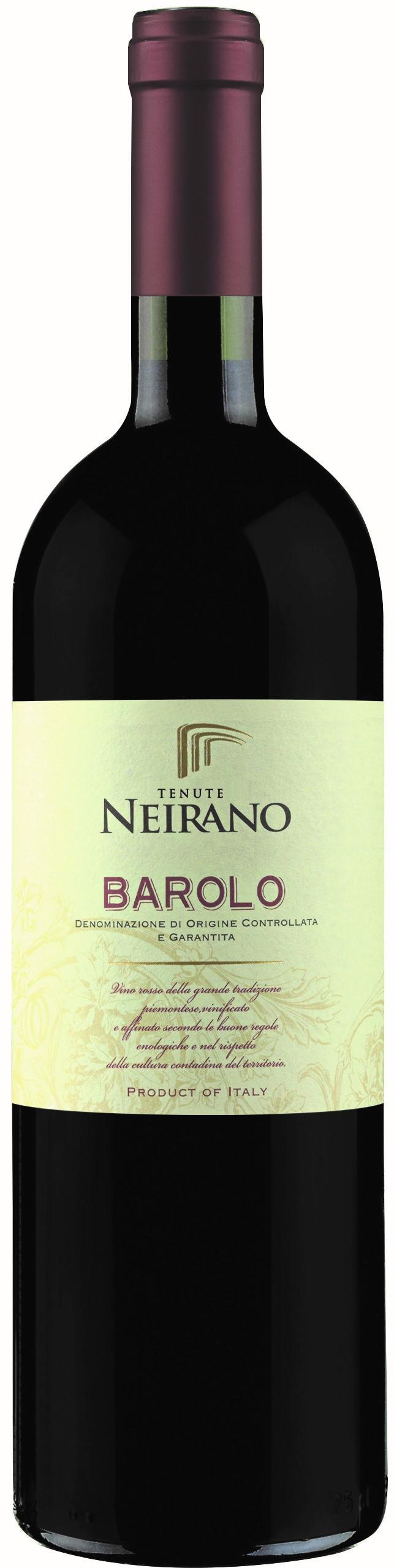 Tenute Neirano Barolo DOCG 2015 wine bottle