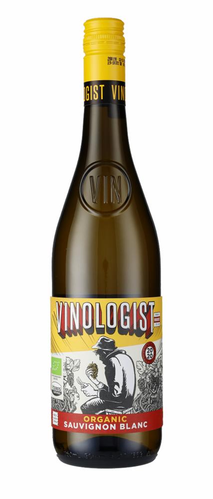2020 Vinologist Sauvignon Blanc Western Cape wine bottle
