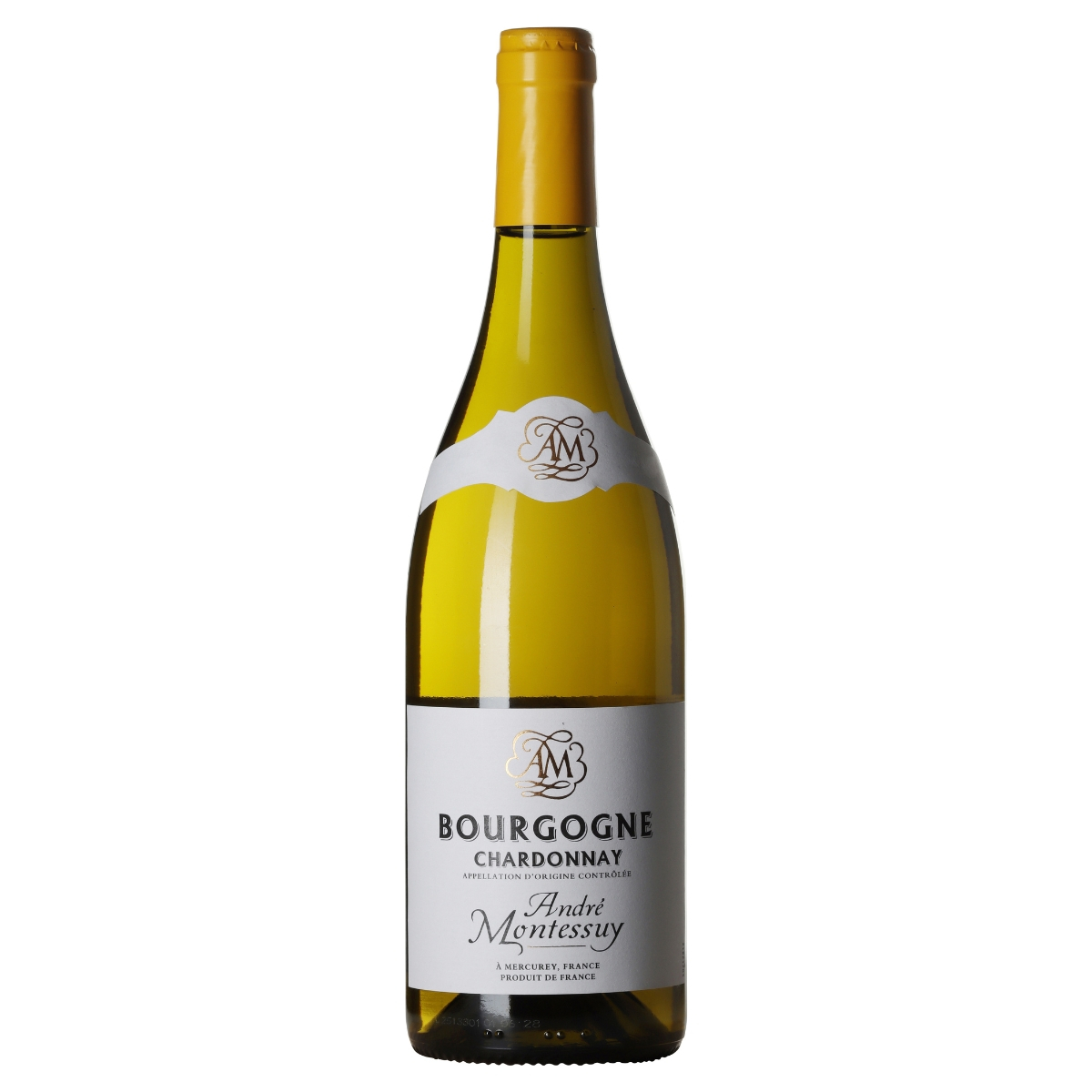 André Montessuy Bourgogne Chardonnay wine bottle