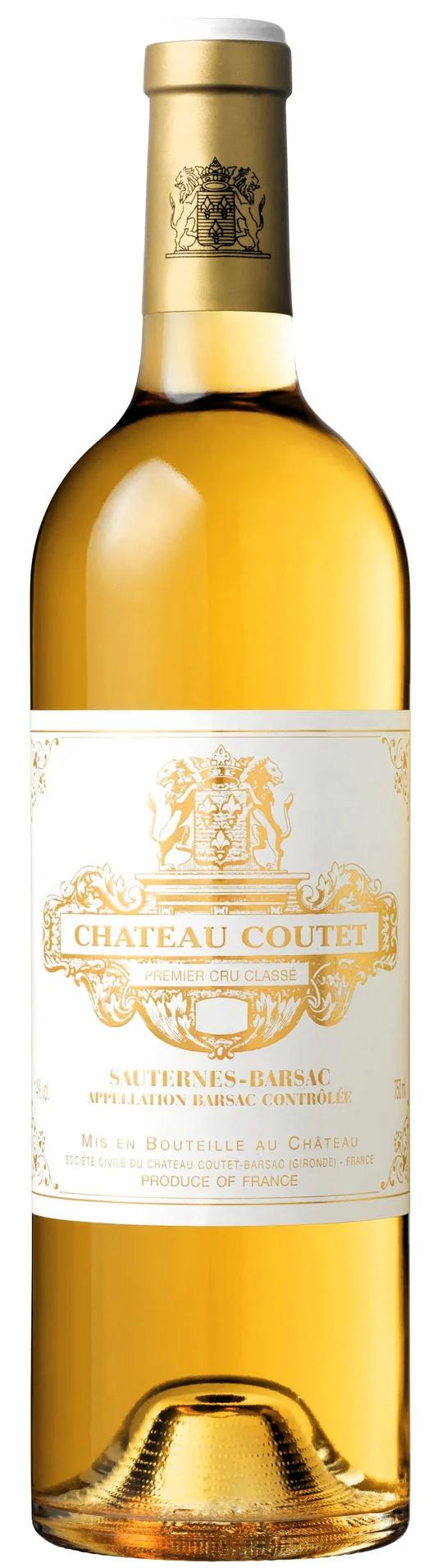 Château Coutet Barsac AOC 1. Grand Cru Classe wine bottle