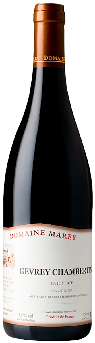 Domaine Marey Gevrey Chambertin La Justice 2021 wine bottle