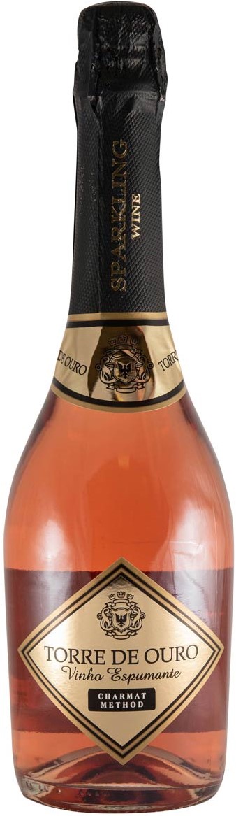 Torre de Ouro Vinho Espumante Charmat Rosé Sec wine bottle