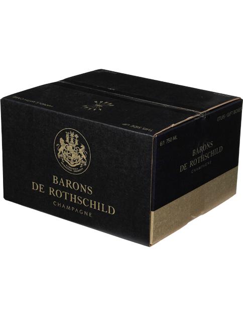 Champagne Barons de Rothschild Triptyque Avize, Ambonnay, Ay wine bottle