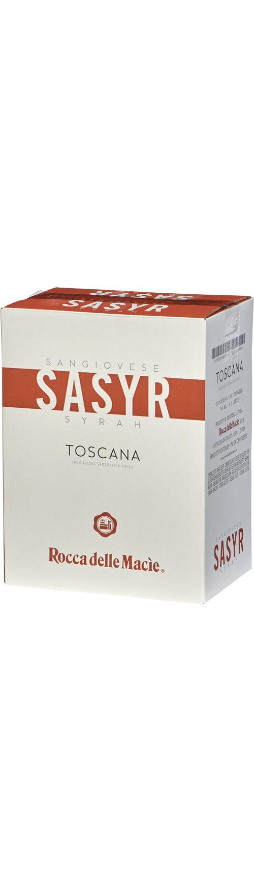 Rocca delle Macìe Sasyr Toscana IGT wine bottle