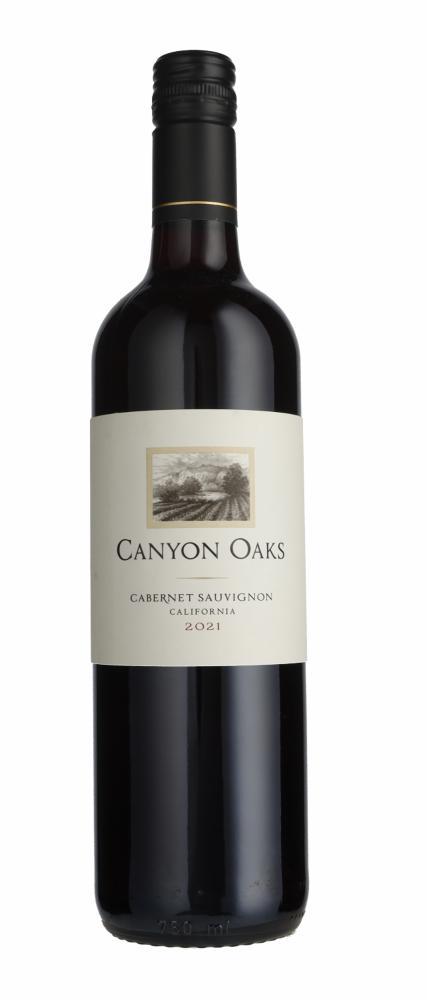 2021 Canyon Oaks Cabernet Sauvignon wine bottle
