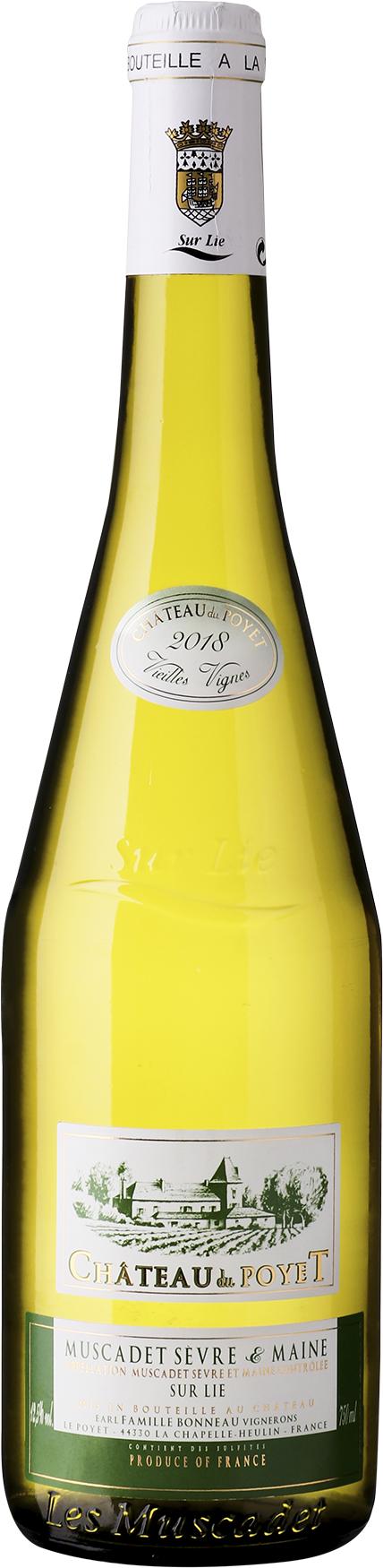 Château du Poyet Muscadet Sevre & Maine Sur Lie wine bottle
