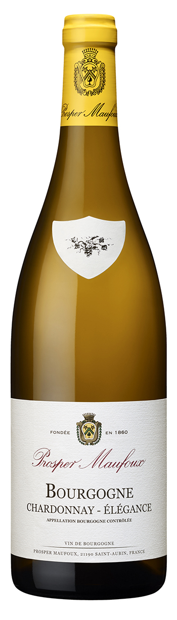 Prosper Maufoux Bourgogne Chardonnay Elégance 2019 wine bottle