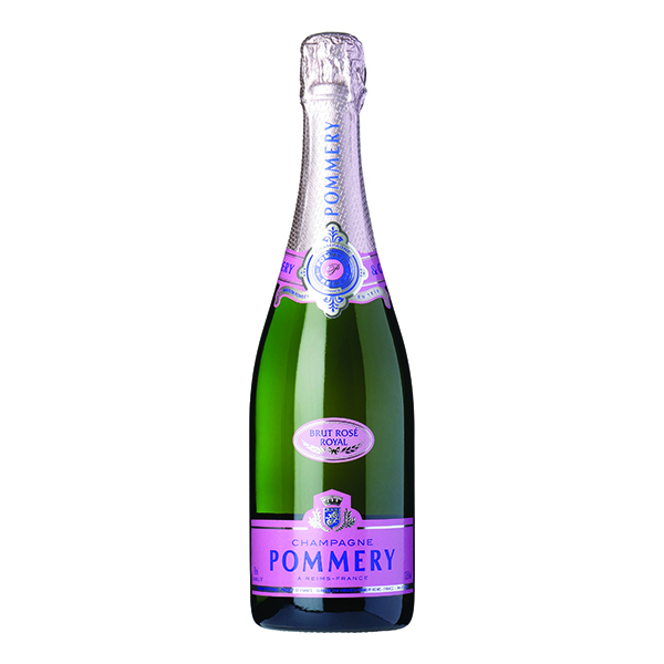 Pommery Brut Royal Rosé Champagne wine bottle