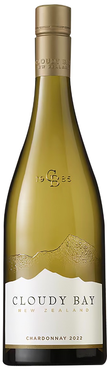 Cloudy Bay Chardonnay 2022 wine bottle
