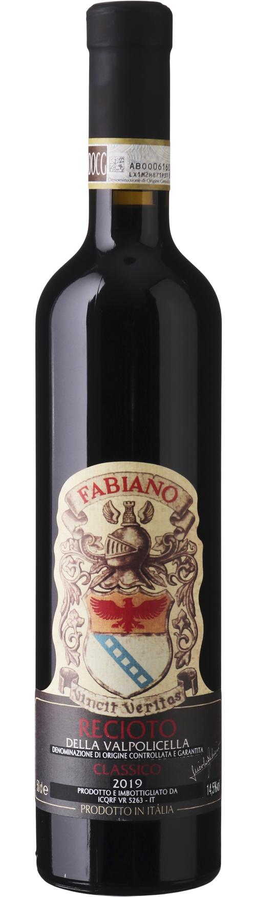Fabiano Recioto della Valpolicella Classico DOCG 50 cl wine bottle