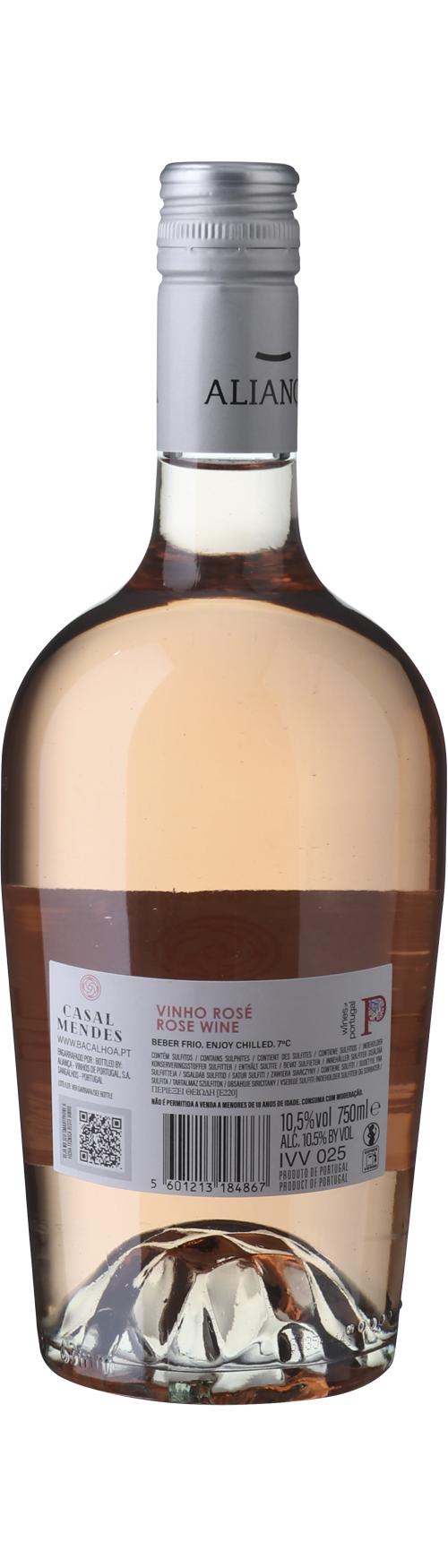 Casal Mendes Rosé wine bottle