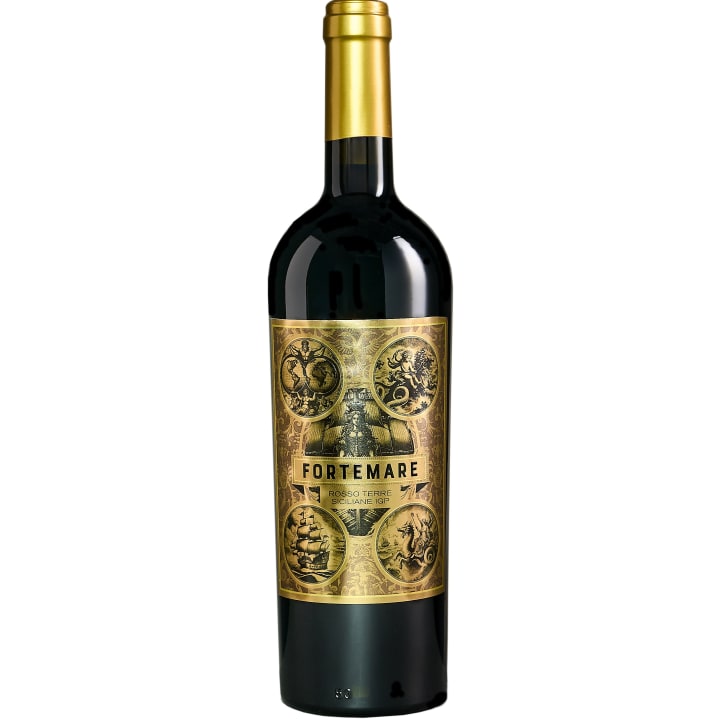 Fortemare Rosso Terra Siciliana 2021 wine bottle