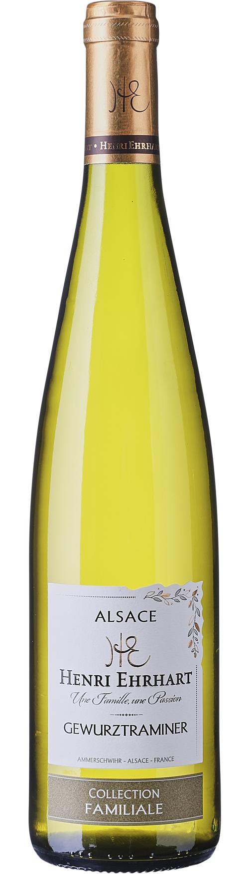 Henri Ehrhart Gewürztraminer Alsace wine bottle