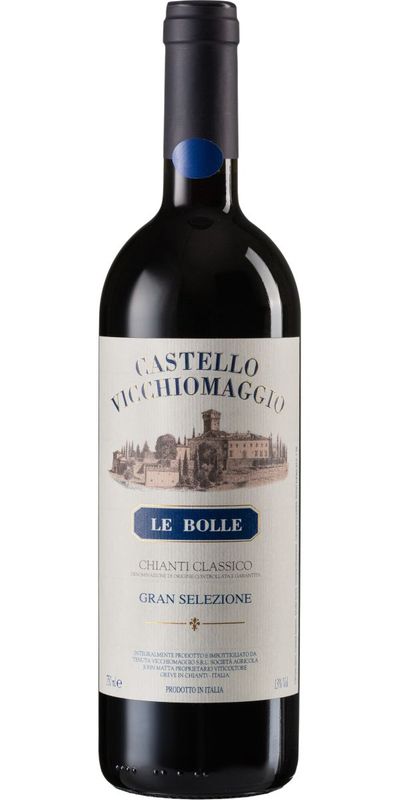 Castello Vicchiomaggio, Chianti Classico Gran Selezione Le Bolle 2022 wine bottle